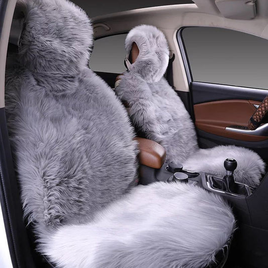 Plush Winter Car Seat Covers