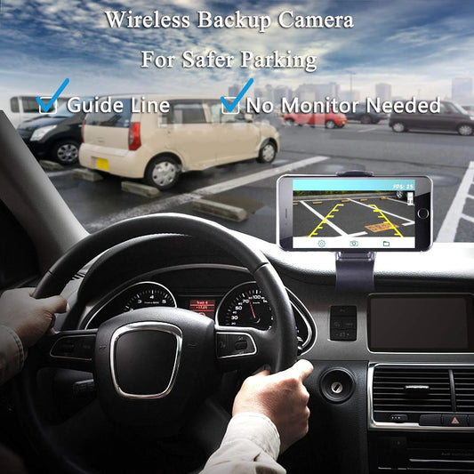 Wireless License Plate Backup Camera