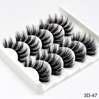 Handmade Thick Fiber False Eyelashes