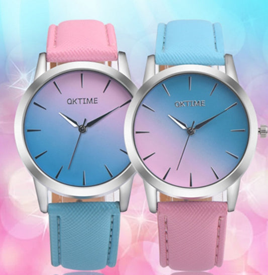 Retro Rainbow Quartz Watch