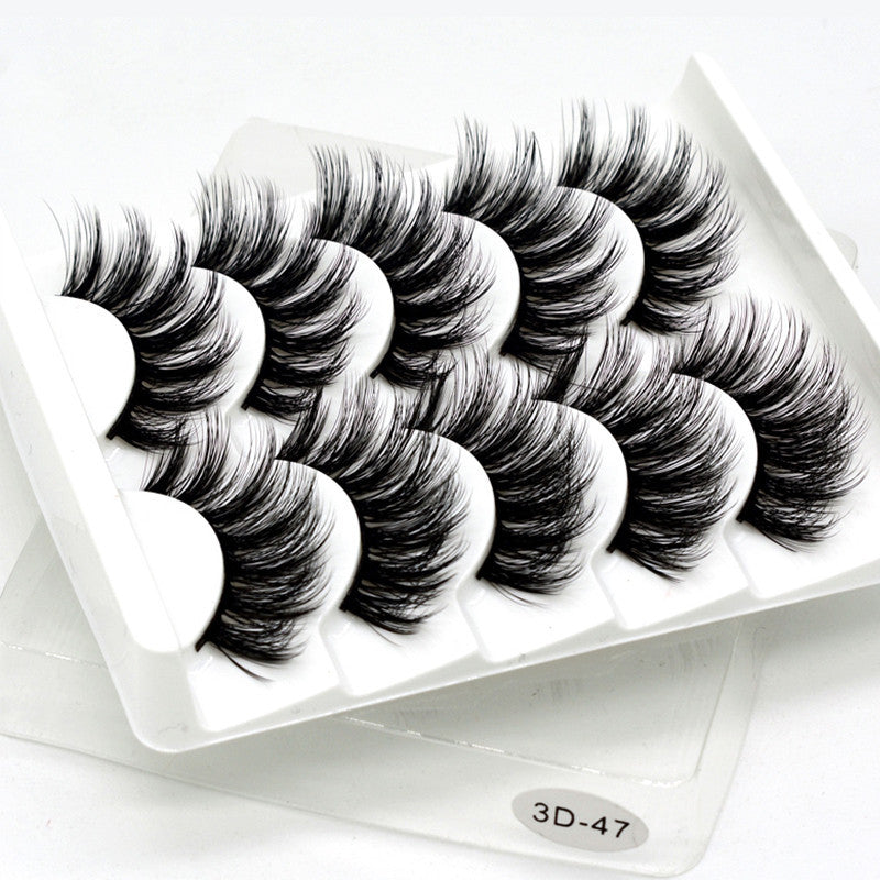 Handmade Thick Fiber False Eyelashes