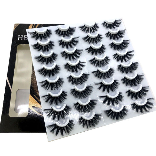 Luxury Mink Crisscross Eyelashes