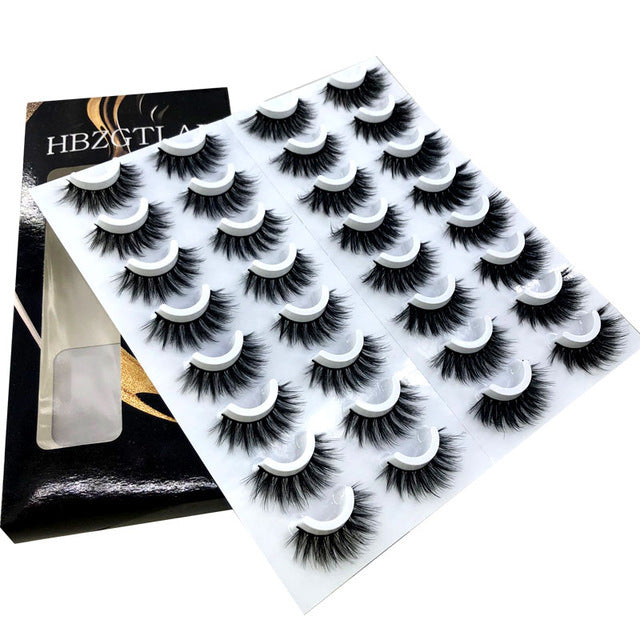 Luxury Mink Crisscross Eyelashes