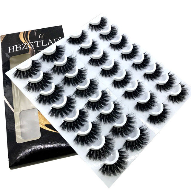 Luxury Mink Crisscross Eyelashes