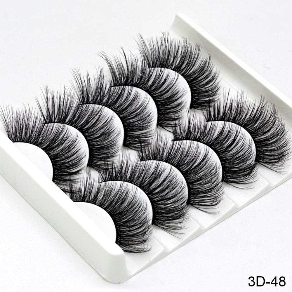 Handmade Thick Fiber False Eyelashes