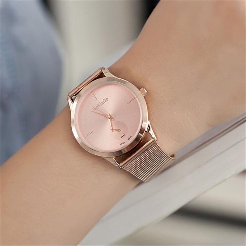 Minimalist Mesh Watch