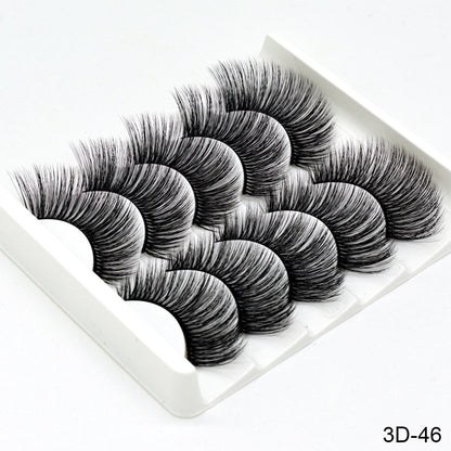 Handmade Thick Fiber False Eyelashes