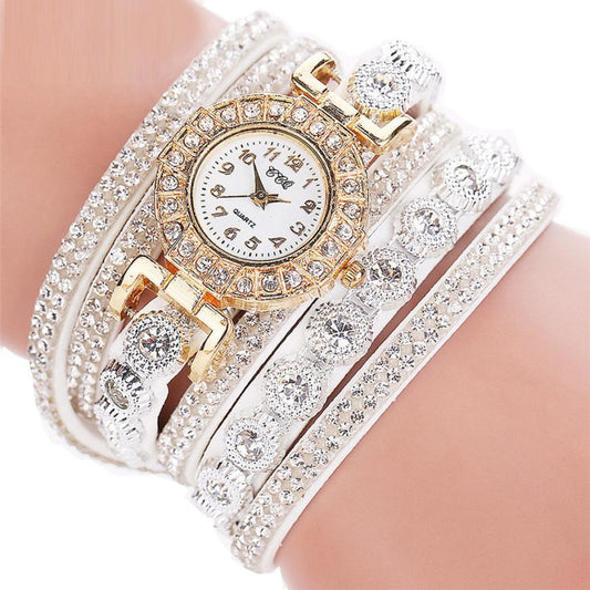 Luxury Rhinestone Bracelet Watch