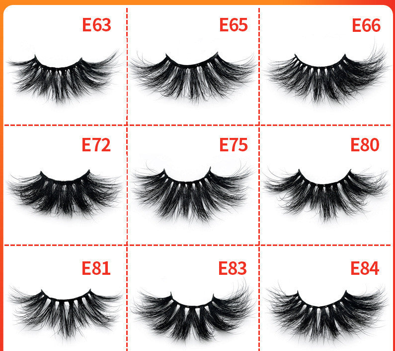 Handmade Mink Eyelashes – 15 Styles