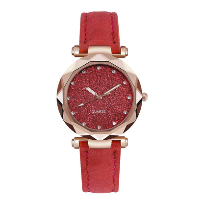 Starry Elegance Round Watch