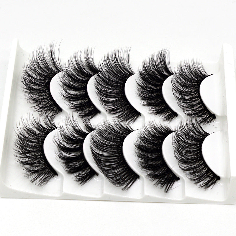 Handmade Thick Fiber False Eyelashes