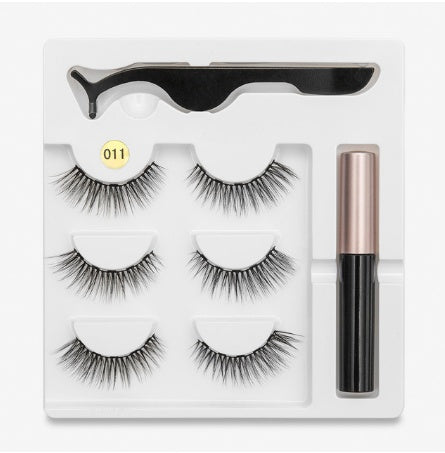 Fashion-Forward Magnetic False Eyelashes