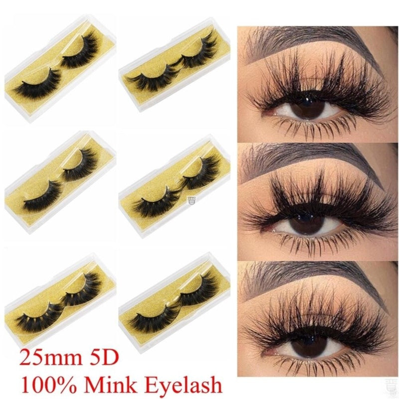 25MM Mink Wispy Lashes