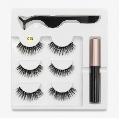 Fashion-Forward Magnetic False Eyelashes