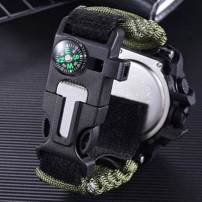 Tactical Survival Multifunction Watch