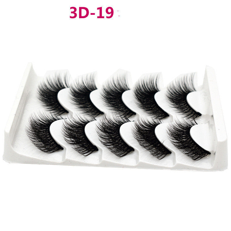 Handmade Thick Fiber False Eyelashes