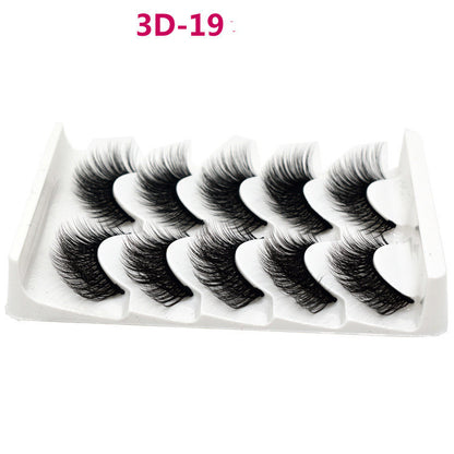 Handmade Thick Fiber False Eyelashes