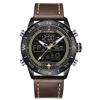 Gold Military Sports Watch