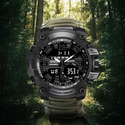 Tactical Survival Multifunction Watch