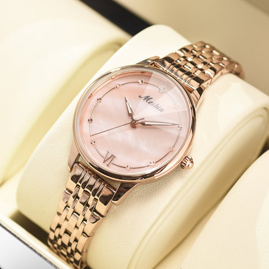 Elegant Quartz Diamond Watch