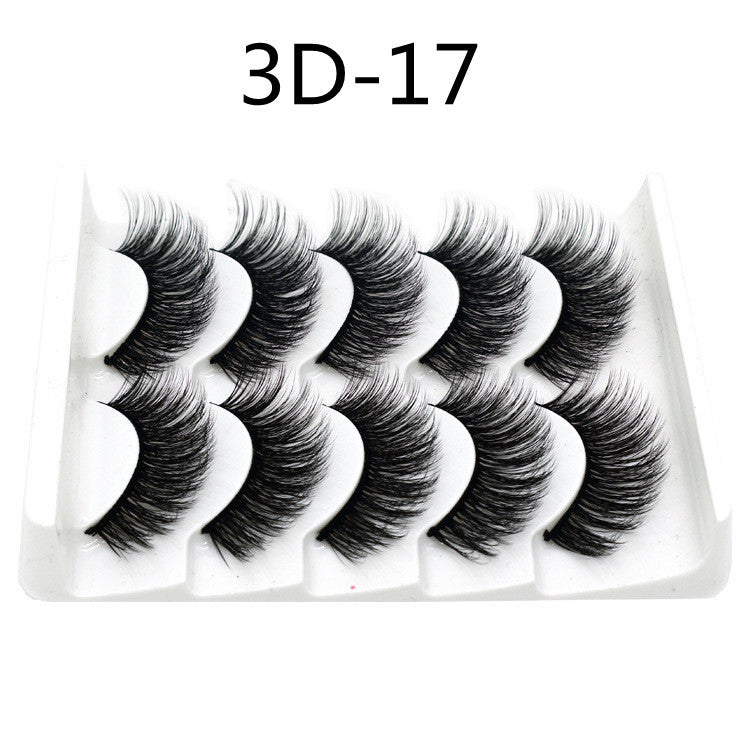 Handmade Thick Fiber False Eyelashes