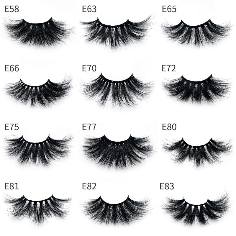 Handmade Mink Eyelashes – 15 Styles