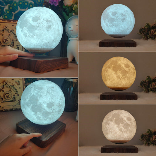 Custom 3D Floating Moon Lamp