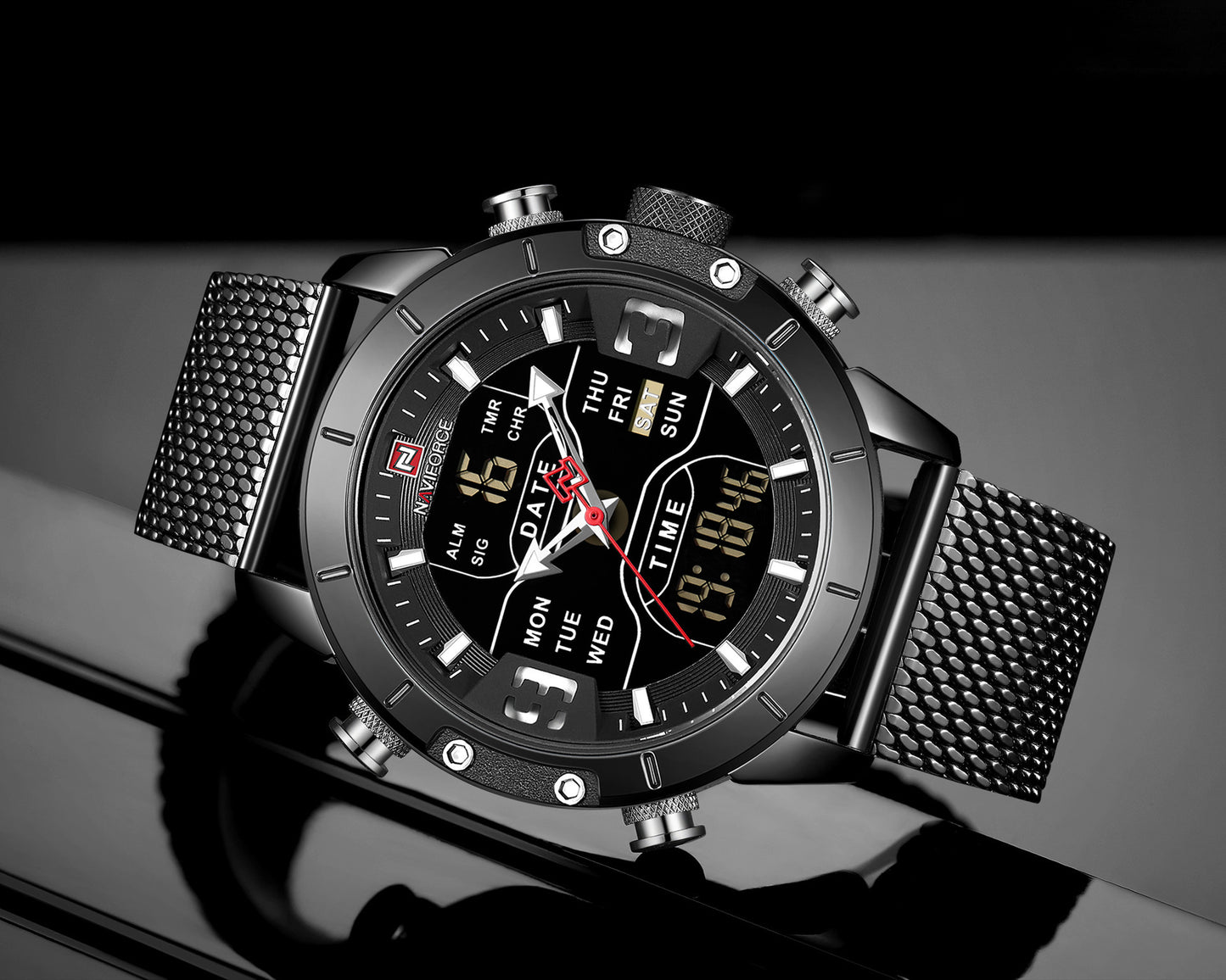 Rugged Sports Quartz Watch