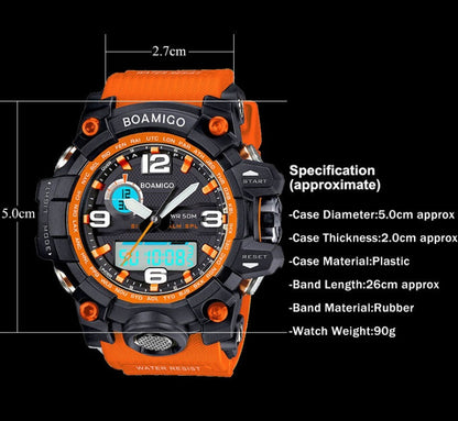 Dual Display Sports Watch