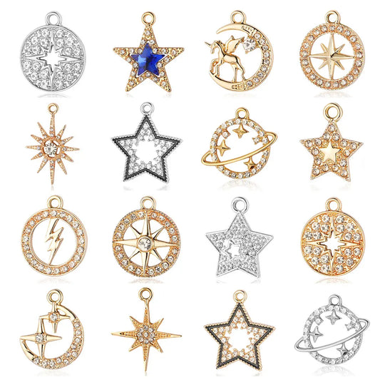 Celestial Charms Set - 5 Pieces