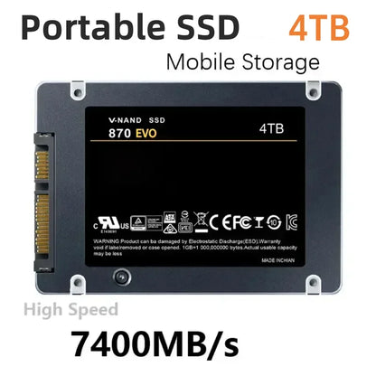 DIXSG 4TB SSD Hard Drive