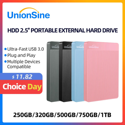 UnionSine Portable External HDD