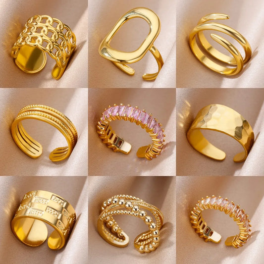 Timeless Elegance: Gold Rings