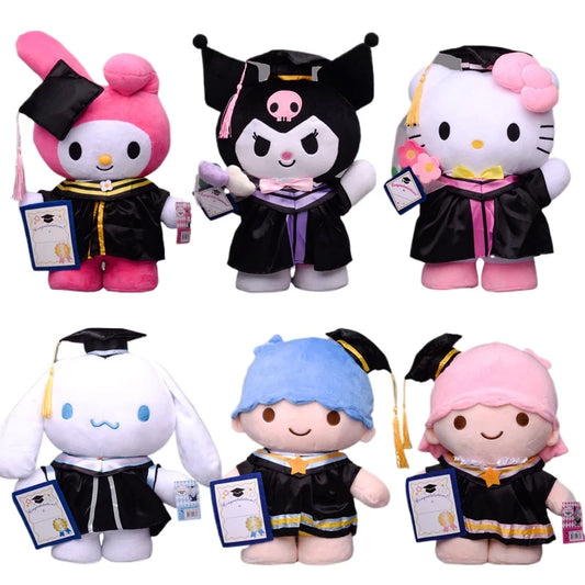 Sanrio Graduation Plushie Collection