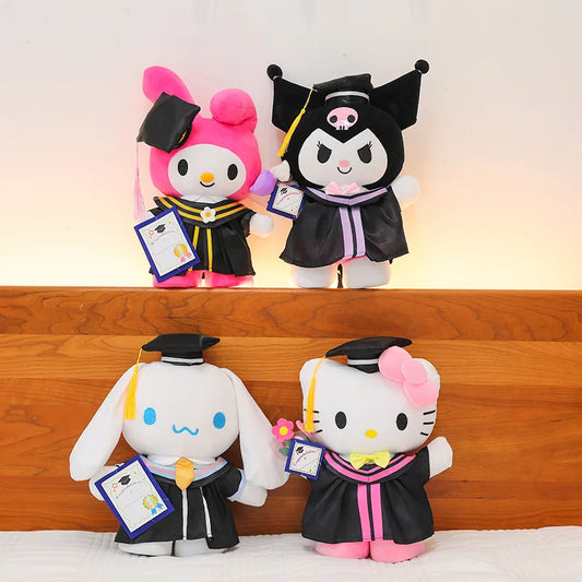 Sanrio Graduation Plush Dolls