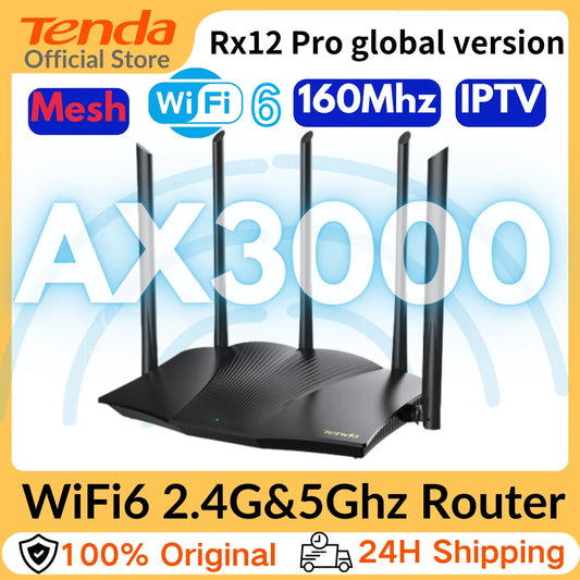 Tenda RX12 Pro Wi-Fi 6 Mesh Router