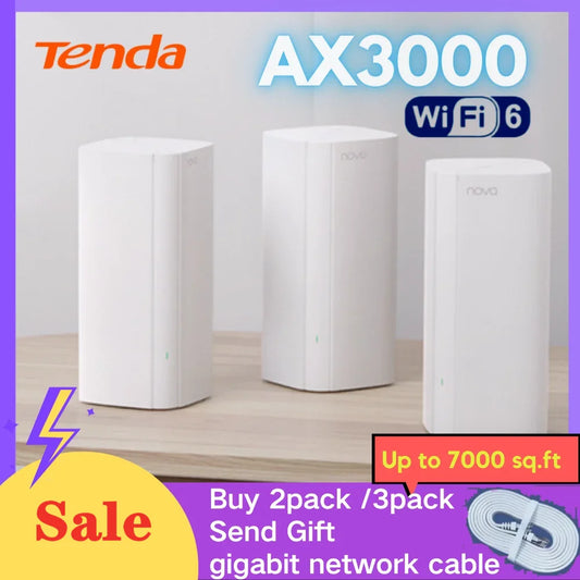 Tenda AX3000 WiFi 6 Mesh Router