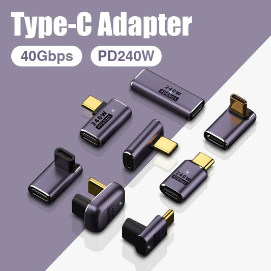 High-Speed USB-C 8K Charger Adapter