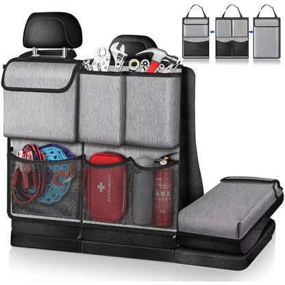 High-Capacity Car Trunk Organizer