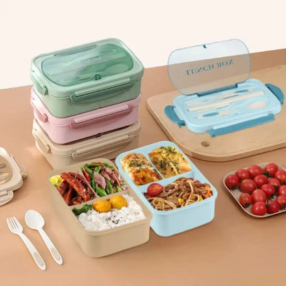 Square Bento Lunch Box Set