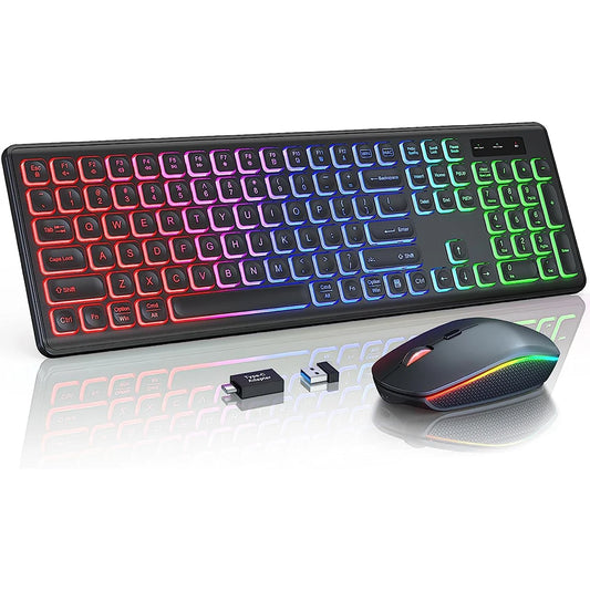 RGB Wireless Keyboard Combo