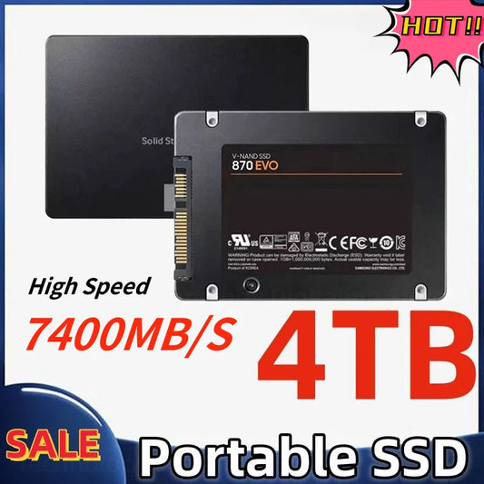 DIXSG 4TB SSD Hard Drive