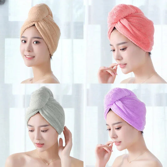 Quick-Dry Microfiber Hair Towel