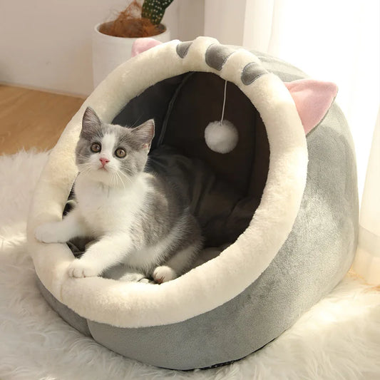 Cozy Self-Warming Cat Tent