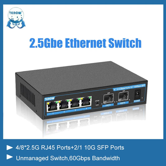 2.5G POE Gigabit Network Switch