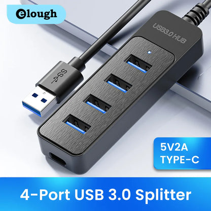 Elough 4-Port USB Hub