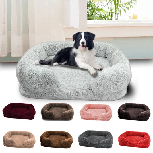 Luxurious Plush Dog Bed