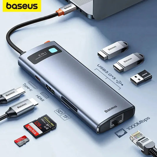 Baseus 8-Port USB-C Hub