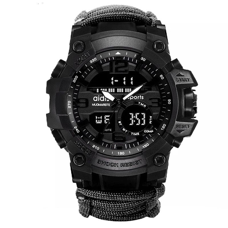 Tactical Survival Multifunction Watch